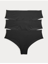 Marks & Spencer Sada 3 ks nohavičiek s nízkym pásom Body Invisibles™ bez VPL Marks & Spencer čierna