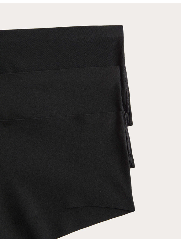 Marks & Spencer Sada 3 ks nohavičiek s nízkym pásom Body Invisibles™ bez VPL Marks & Spencer čierna