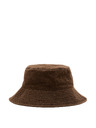 Marks & Spencer Klobúk typu bucket z čistej bavlny Marks & Spencer hnedá