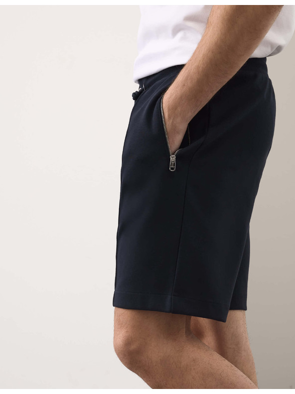 Marks & Spencer Šortky bežného strihu s elastickým pásom Marks & Spencer námornícka modrá