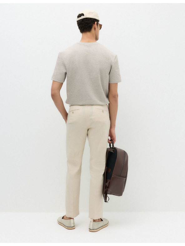 Marks & Spencer Pruhované tričko Ultimate Performance s vysokým obsahom bavlny Marks & Spencer hnedá