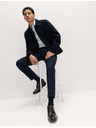 Marks & Spencer Tričko normálneho strihu z čistej bavlny Marks & Spencer modrá