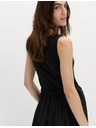 Marks & Spencer Plisovaná maxi sukňa z čistej bavlny Marks & Spencer čierna