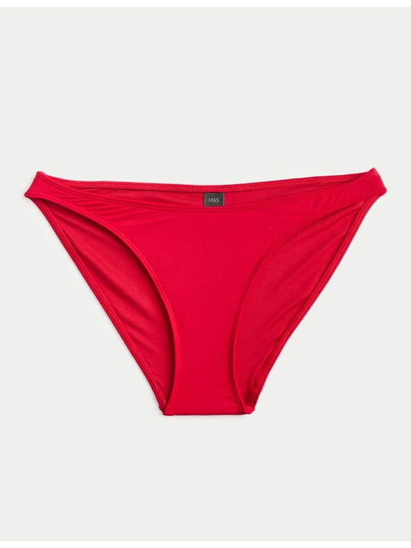 Marks & Spencer Spodný diel bikín, vysoko strihnutý Marks & Spencer červená