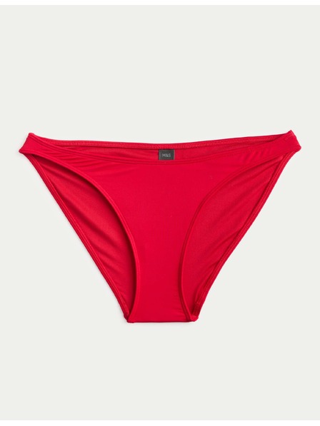 Marks & Spencer Spodný diel bikín, vysoko strihnutý Marks & Spencer červená