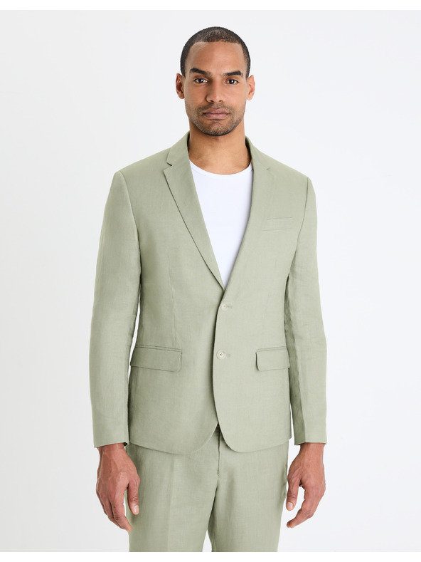 Celio Ľanové sako slim Buhot2