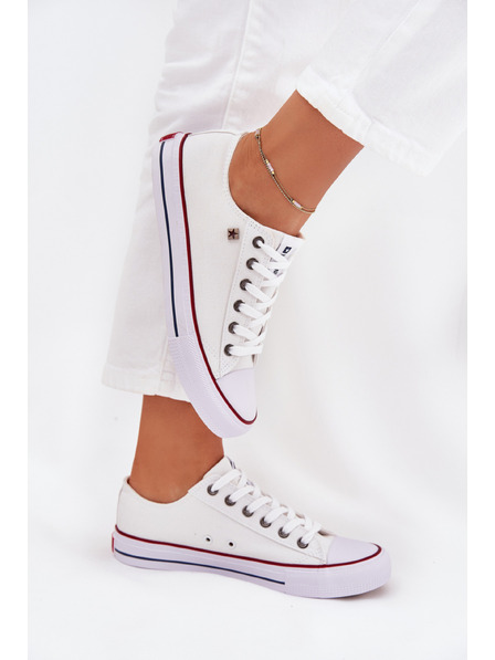 BIG STAR SHOES Dámske nízke tenisky Big Star – biele