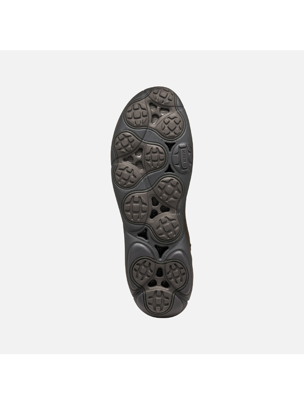 Geox Tmavohnedé pánske tenisky Geox Nebula 2.0 Plus Fast in