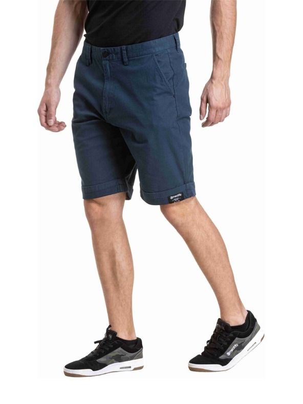 Meatfly Meatfly pánske šortky Barry 2.0 Night Blue Ripstop