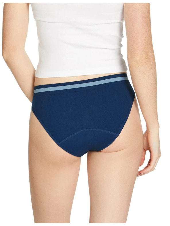 Love Luna Dievčenské menštruačné nohavičky Love Luna Seamfree Bikini Brief Night Sky