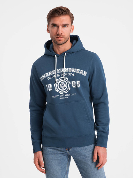 Ombre Clothing Pánska mikina s potlačou Kangaroo Ombre Oblečenie