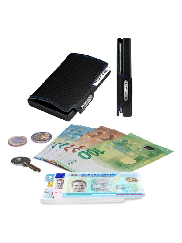 Mondraghi Peňaženka Mondraghi Racing Carbon Blue