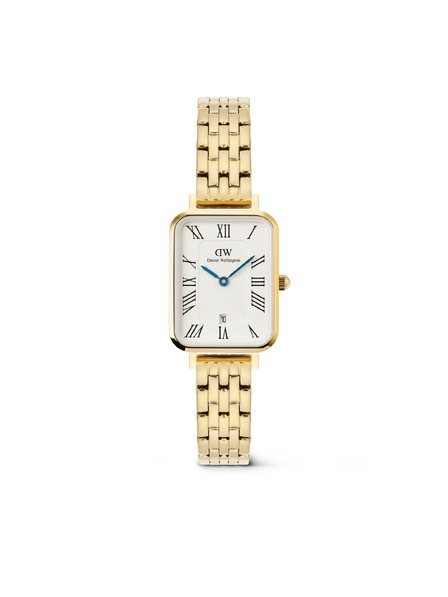 Daniel Wellington Daniel Wellington dámske hodinky Quadro Roman Numerals Date 5-link DW00100861