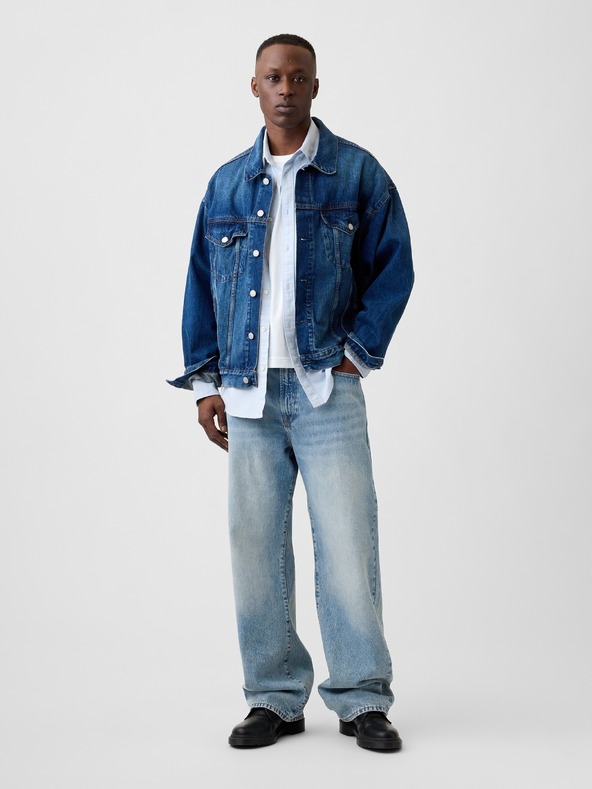 GAP Džínsy 90s Loose unisex GAP