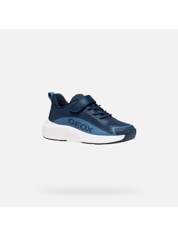 Geox Tmavomodré chlapčenské tenisky Geox Pro-Ran