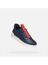 Geox Tmavomodré chlapčenské tenisky Geox Washi-ba Fast in