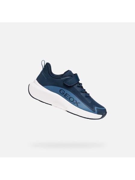 Geox Tmavomodré chlapčenské tenisky Geox Pro-Ran