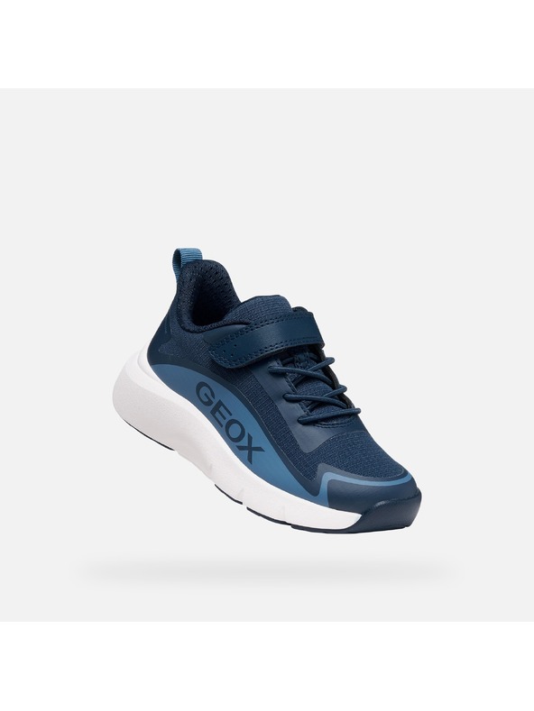 Geox Tmavomodré chlapčenské tenisky Geox Pro-Ran