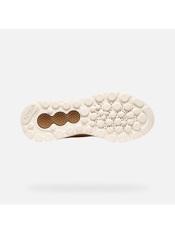 Geox Hnedé pánske tenisky Geox Spherica Actif X1