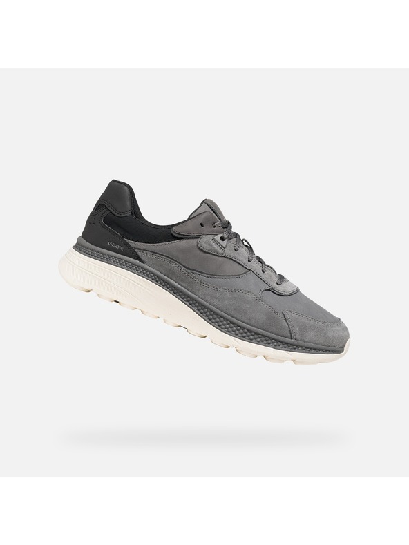 Geox Tmavosivé pánske tenisky Geox Spherica Actif X1