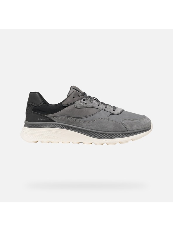 Geox Tmavosivé pánske tenisky Geox Spherica Actif X1