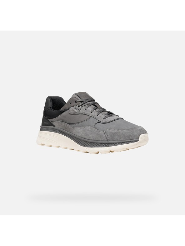 Geox Tmavosivé pánske tenisky Geox Spherica Actif X1