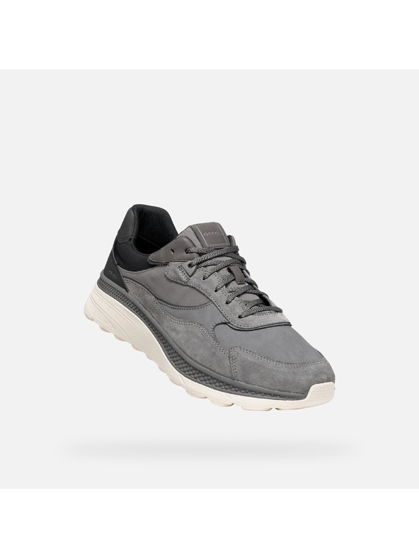 Geox Tmavosivé pánske tenisky Geox Spherica Actif X1