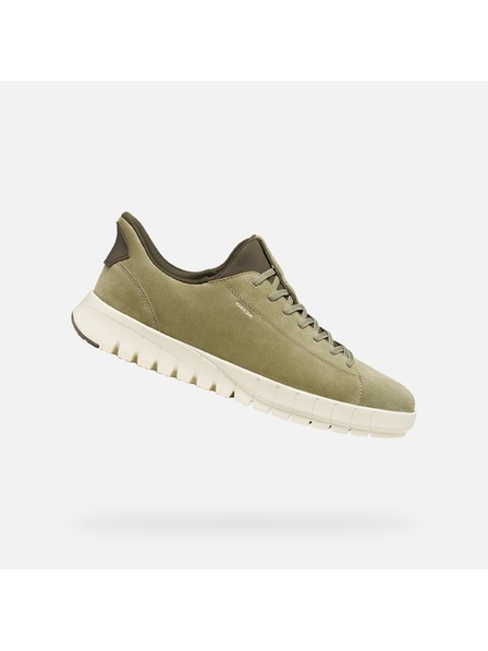 Geox Zelené pánske tenisky Geox Flextride Plus