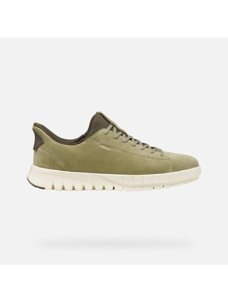 Geox Zelené pánske tenisky Geox Flextride Plus