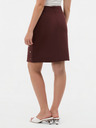 Orsay Tmavohnedá dámska áčková sukňa ORSAY