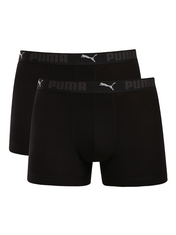 Puma Sada dvoch - pánske boxerky Puma čierne