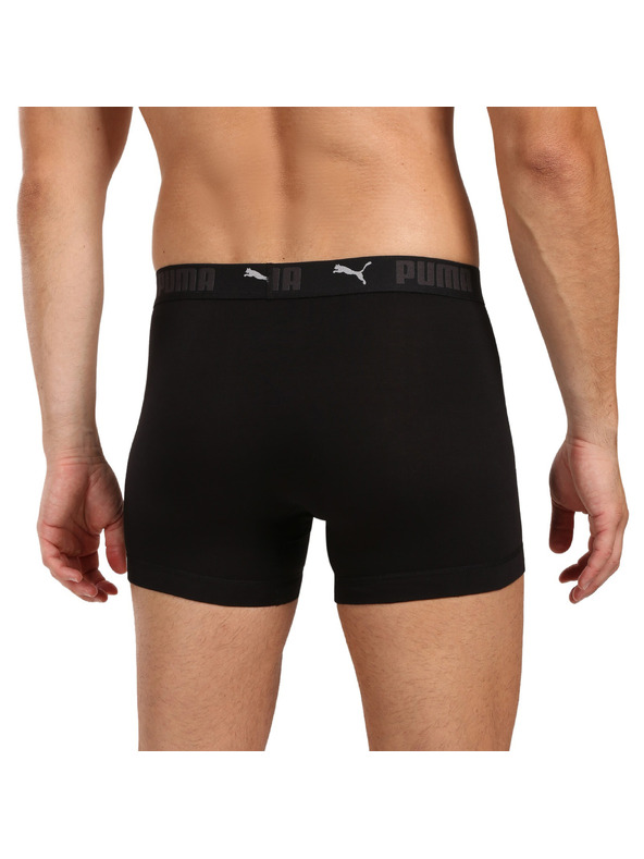 Puma Sada dvoch - pánske boxerky Puma čierne