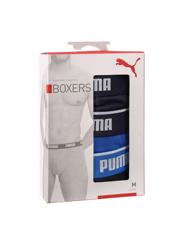 Puma Sada troch - pánske boxerky Puma viacfarebné