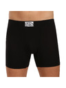 Styx Pánske boxerky Styx long klasická guma čierne