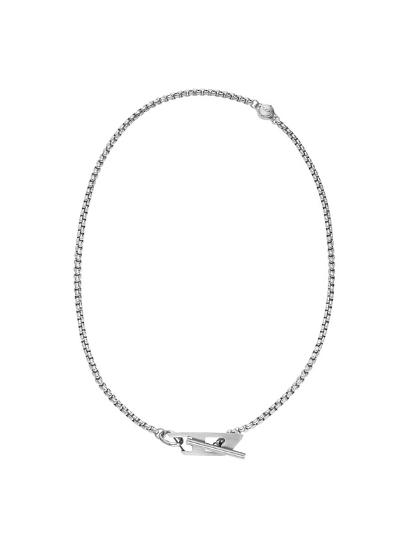 Diesel Unisex oceľový náhrdelník Diesel D Logo DX1477040