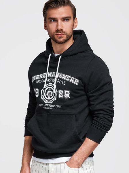 Ombre Clothing Pánska mikina s potlačou Kangaroo Ombre Oblečenie