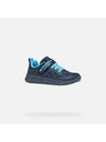 Geox Tmavomodré chlapčenské tenisky Geox Foot-run