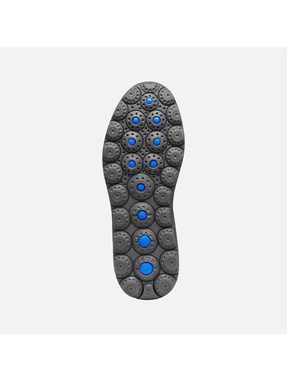 Geox Tmavohnedé pánske tenisky Geox Spherica Plus