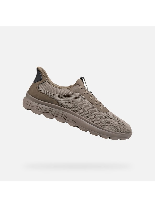 Geox Svetlosivé pánske tenisky Geox Spherica Plus