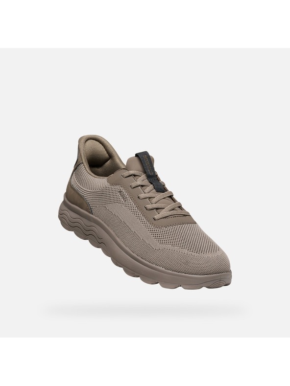Geox Svetlosivé pánske tenisky Geox Spherica Plus