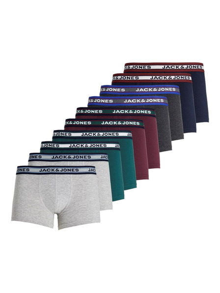 Jack & Jones Sada desiatich - pánske boxerky Jack and Jones viacfarebné