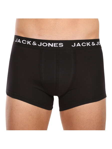 Jack & Jones Sada desiatich - pánske boxerky Jack and Jones čierne