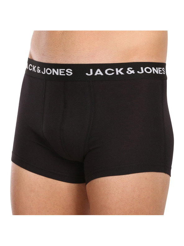 Jack & Jones Sada desiatich - pánske boxerky Jack and Jones čierne