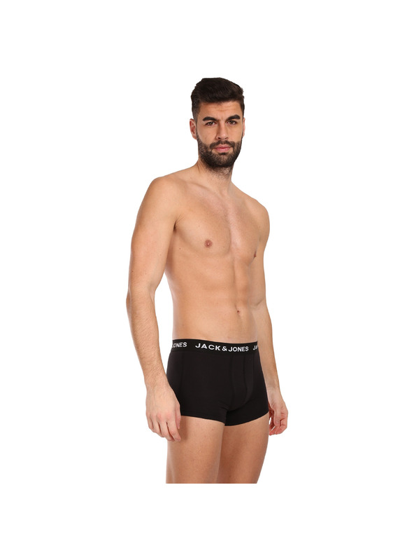 Jack & Jones Sada desiatich - pánske boxerky Jack and Jones čierne