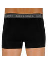 Jack & Jones Sada troch čiernych boxeriek Jack & Jones