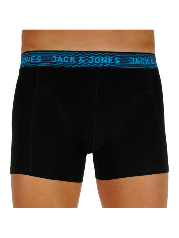 Jack & Jones Sada troch čiernych boxeriek Jack & Jones