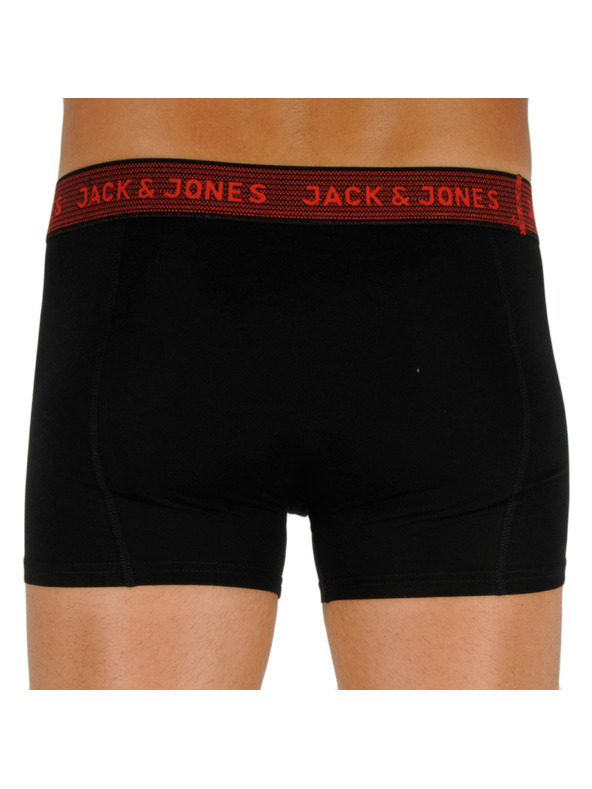 Jack & Jones Sada troch čiernych boxeriek Jack & Jones