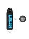 BAAGL  BAAGL Tritánová fľaša na pitie Fortnite Blue, 700 ml