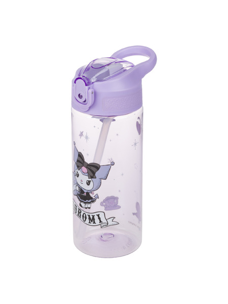 BAAGL  BAAGL Tritánová fľaša na pitie so slúchadlom Kuromi Fortune Dream, 500 ml