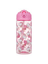 BAAGL  BAAGL Tritánová fľaša na pitie s slúchadlom Hello Kitty Sweet Leopard, 500 ml